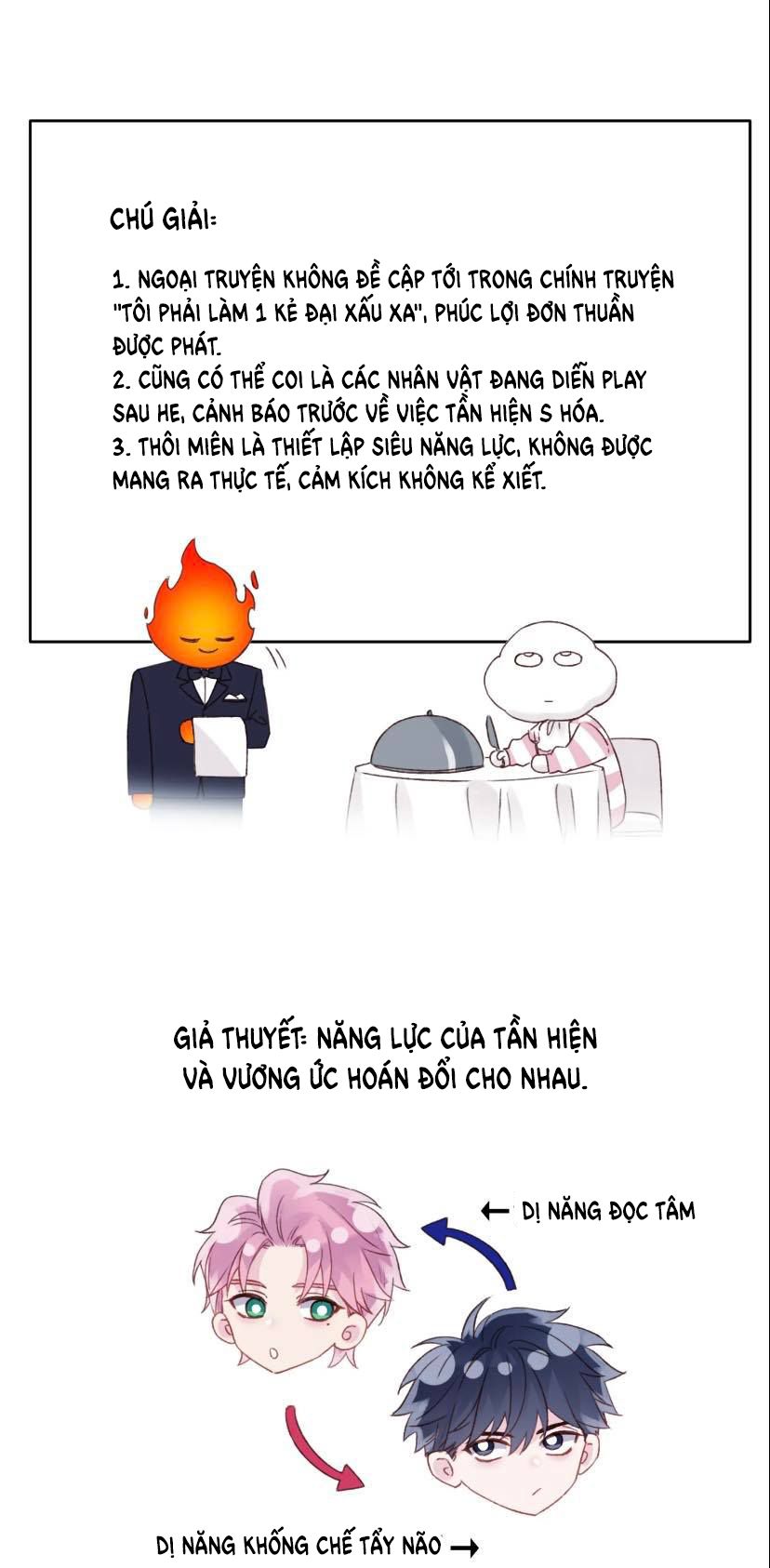 Tôi Phải Làm 1 Kẻ Đại Xấu Xa Phiên Ngoại Đặc Biệt - Next Chap 1