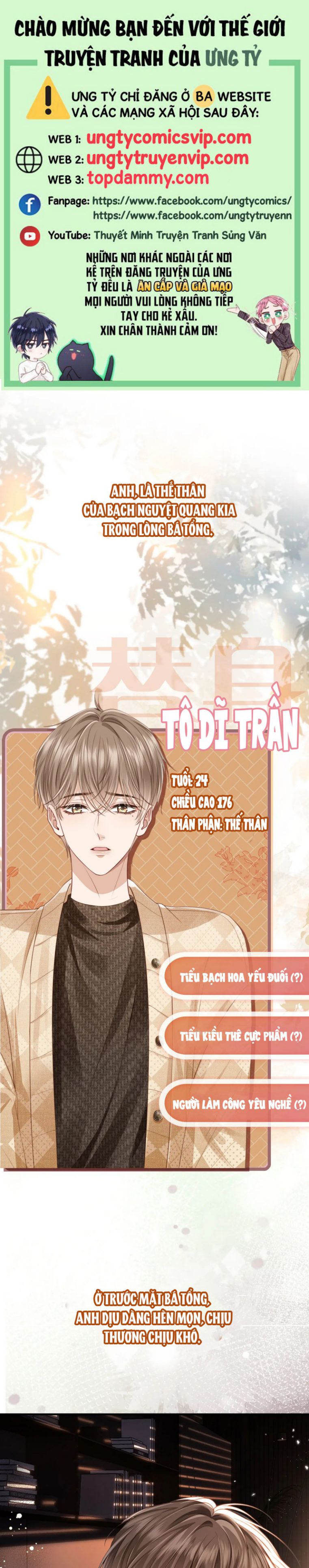 Bạch Nguyệt Quang Hắn Yêu Thế Thân Rồi Sao?! Chap 0 - Trang 2
