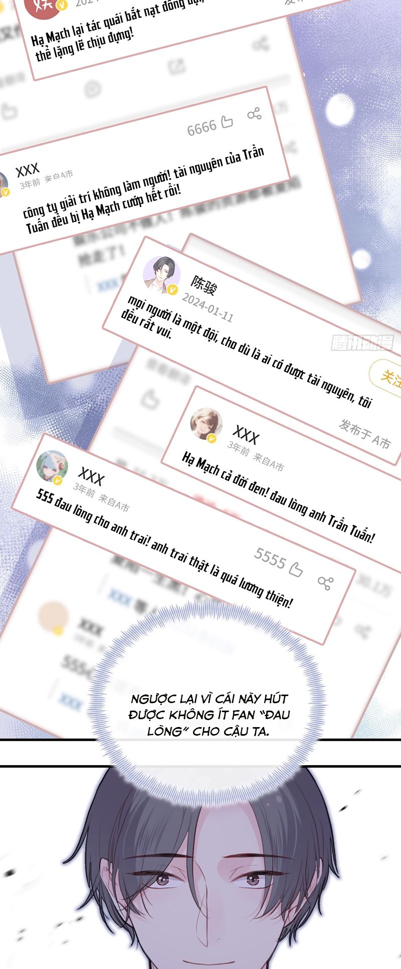 Anh Ấy Chưa Từng Rơi Xuống Chap 58 - Trang 4