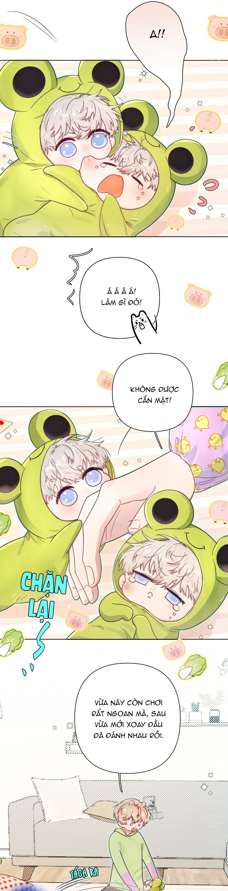 Sống Chung Cùng Kẻ Địch Trời Sinh Chapter 7 Ngoại truyện 1 - Trang 4