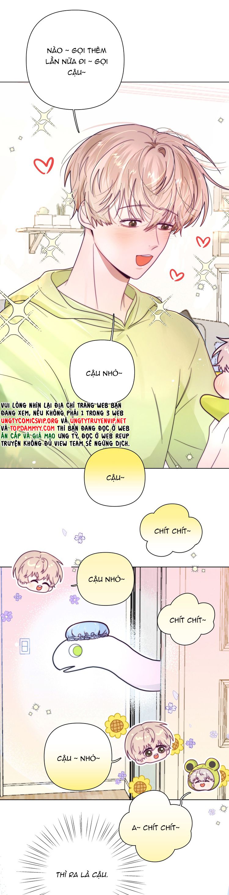 Sống Chung Cùng Kẻ Địch Trời Sinh Chapter 7 Ngoại truyện 1 - Trang 4