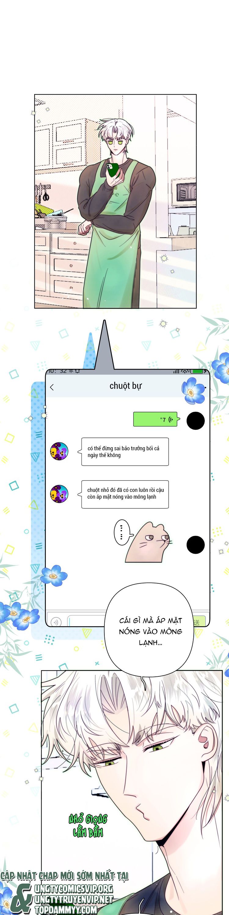Sống Chung Cùng Kẻ Địch Trời Sinh Chapter 7 Ngoại truyện 1 - Trang 4