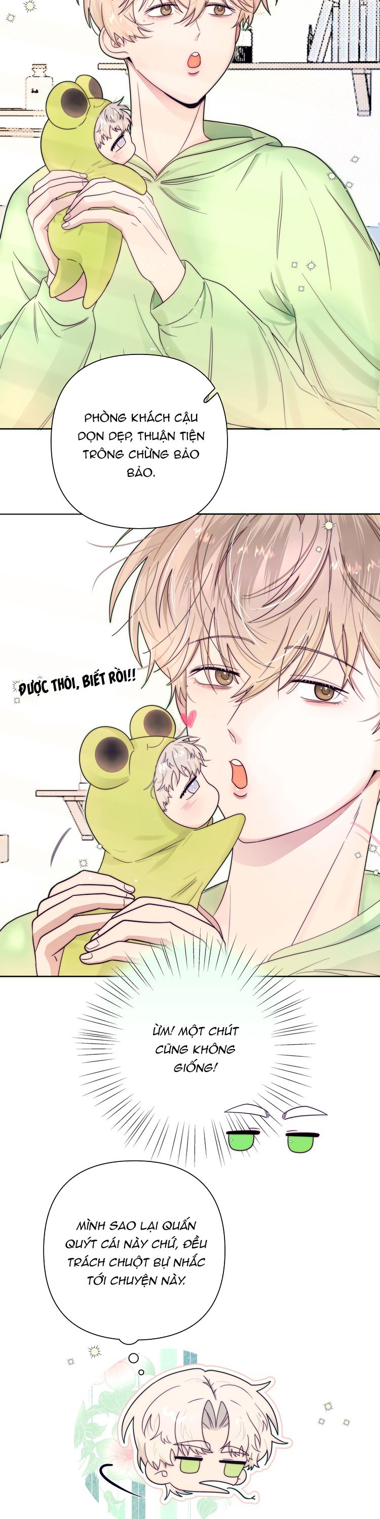 Sống Chung Cùng Kẻ Địch Trời Sinh Chapter 7 Ngoại truyện 1 - Trang 4