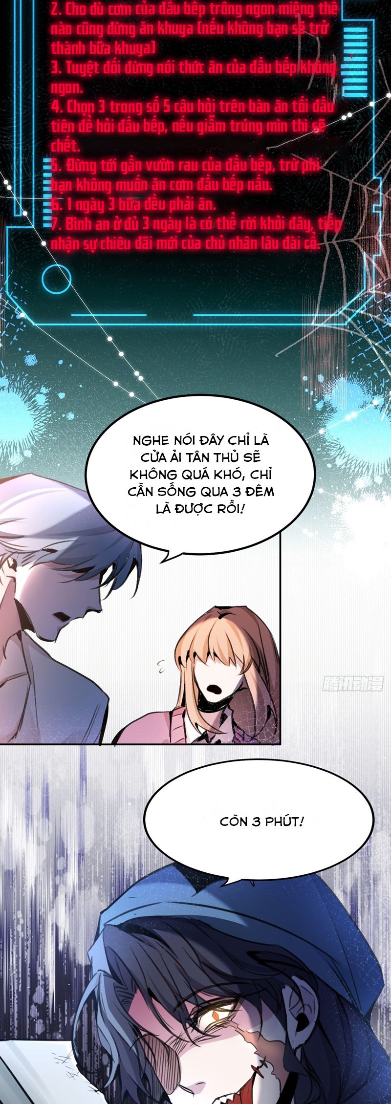 Vòng Lặp Vô Hạn: Tôi Tạo Ra Lỗi Trong Trò Chơi Kinh Dị Chap 4 - Trang 2