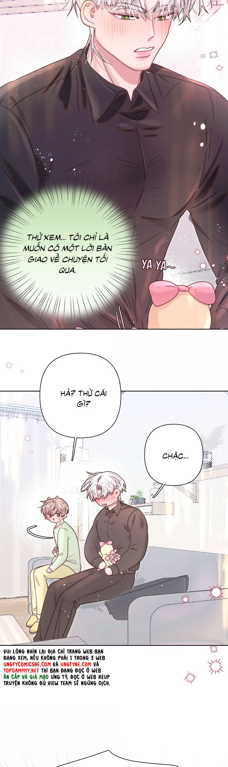 Sống Chung Cùng Kẻ Địch Trời Sinh Chapter 17 Choáy lắm nho~~~ - Trang 4