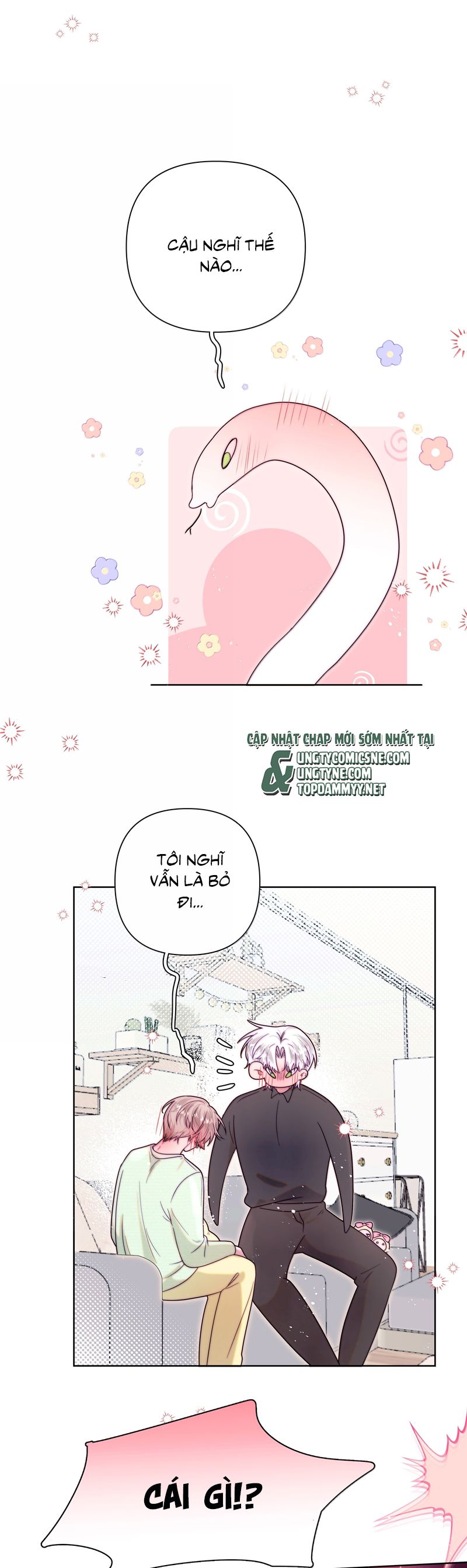 Sống Chung Cùng Kẻ Địch Trời Sinh Chapter 17 Choáy lắm nho~~~ - Trang 4