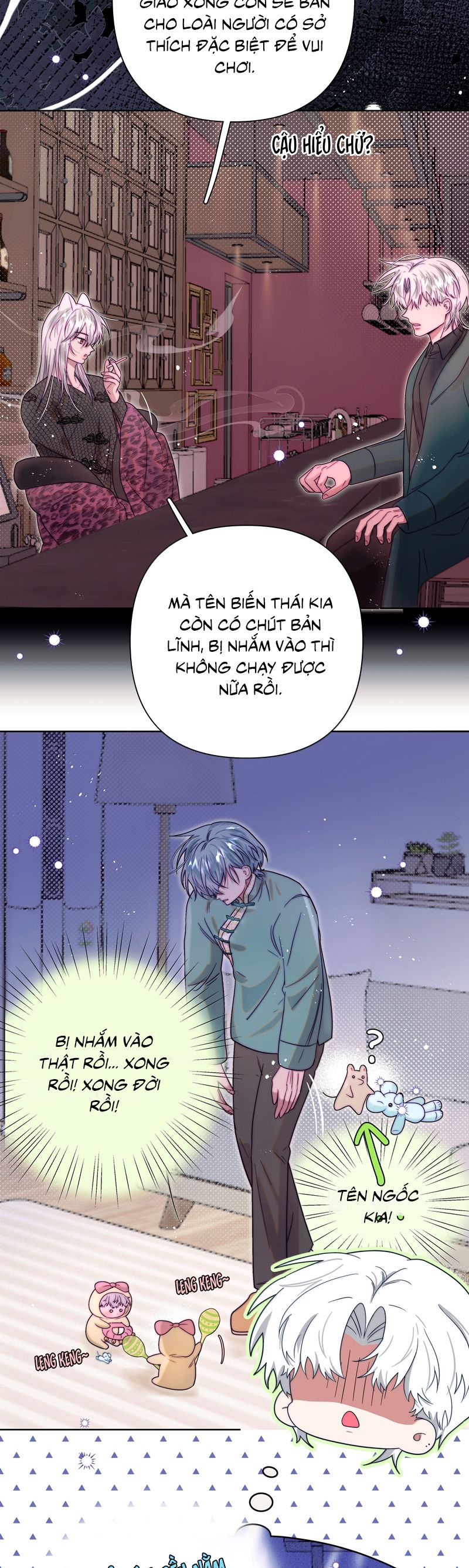 Sống Chung Cùng Kẻ Địch Trời Sinh Chapter 17 Choáy lắm nho~~~ - Trang 4
