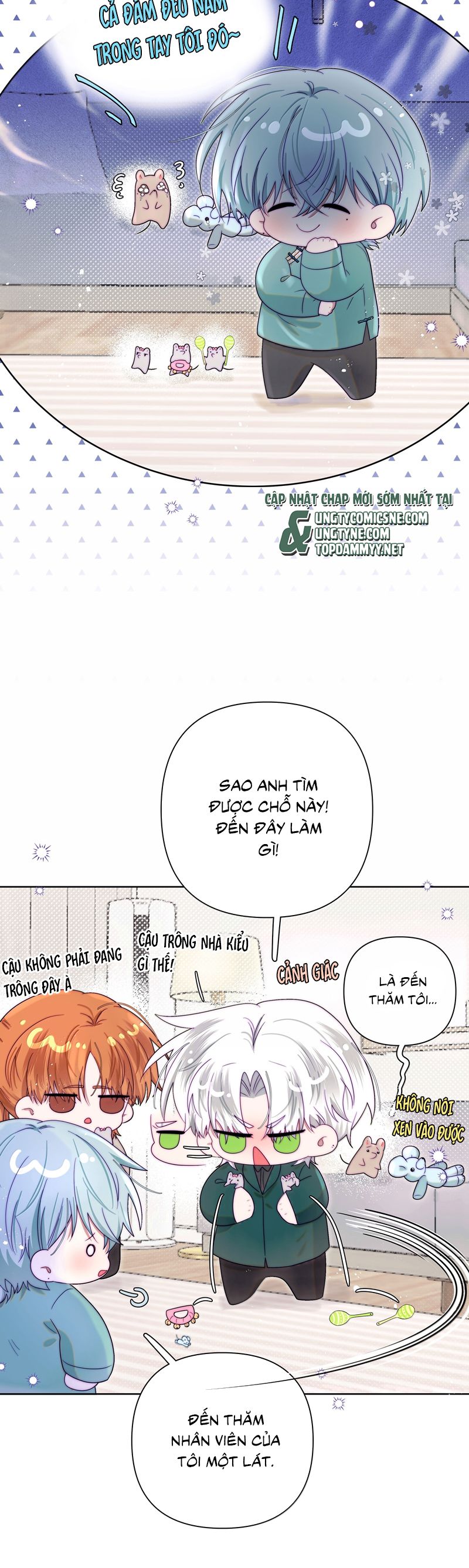 Sống Chung Cùng Kẻ Địch Trời Sinh Chapter 17 Choáy lắm nho~~~ - Trang 4