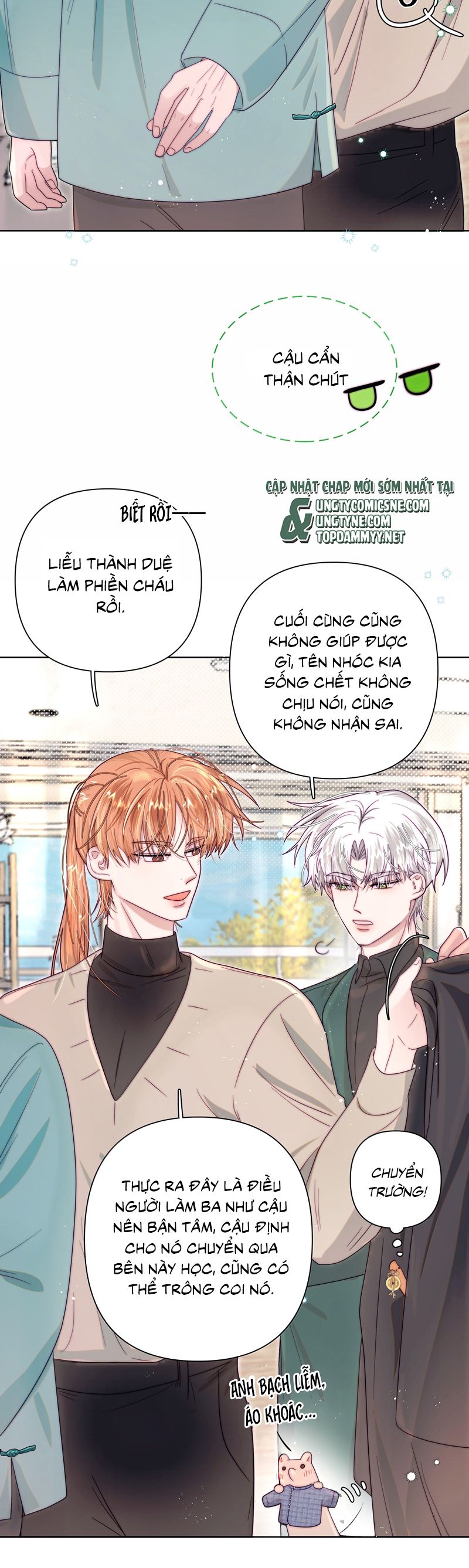 Sống Chung Cùng Kẻ Địch Trời Sinh Chapter 17 Choáy lắm nho~~~ - Trang 4
