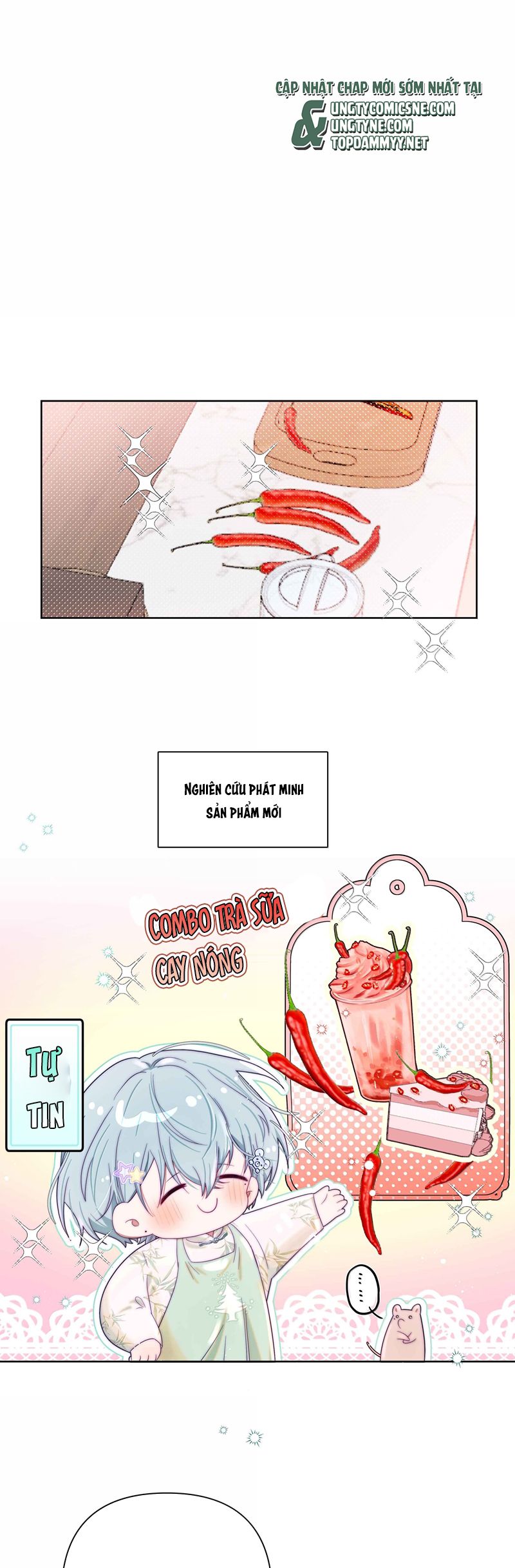 Sống Chung Cùng Kẻ Địch Trời Sinh Chapter 18 Ngực Bự Mlem~~~ - Trang 4