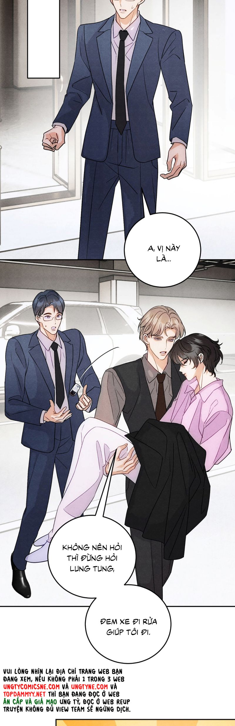 Xuyên Thành Con Ngỗng Vàng Của Đại Lão Alpha Chap 12 - Next 