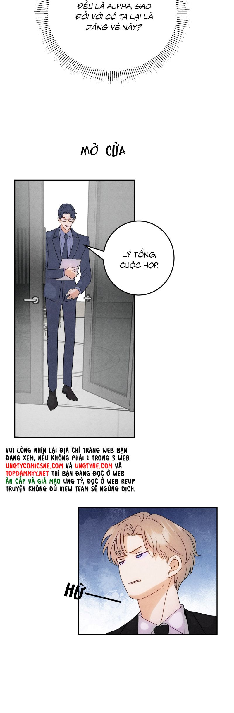 Xuyên Thành Con Ngỗng Vàng Của Đại Lão Alpha Chap 13 - Next 