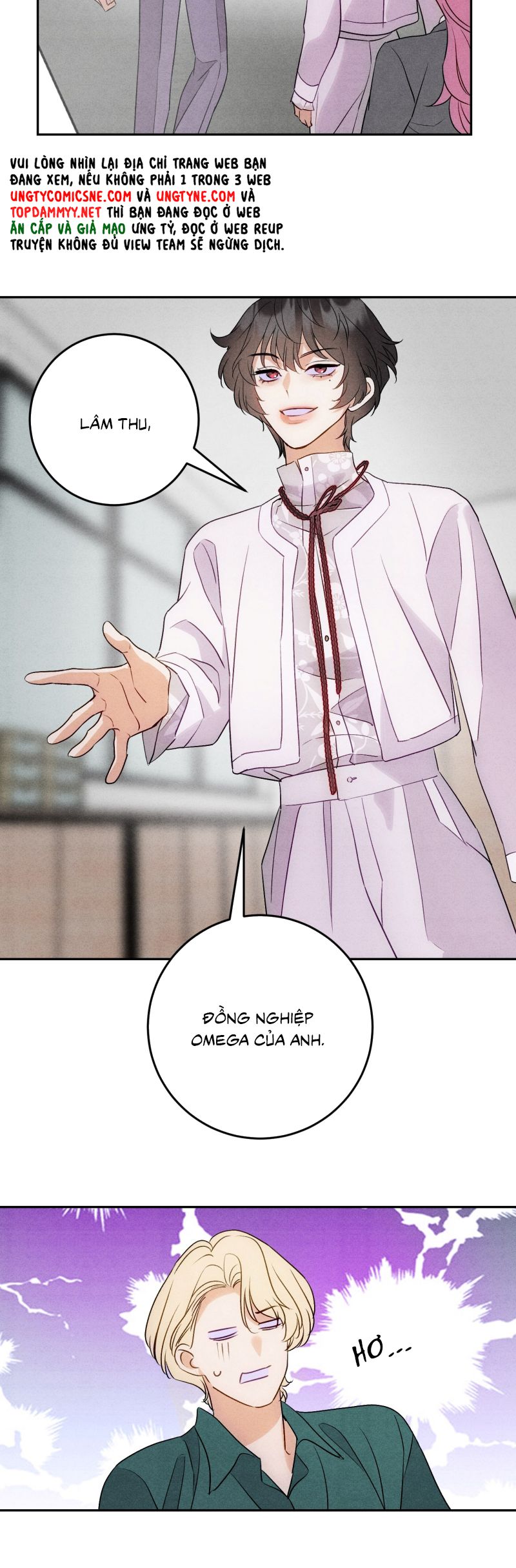 Xuyên Thành Con Ngỗng Vàng Của Đại Lão Alpha Chap 13 - Next 