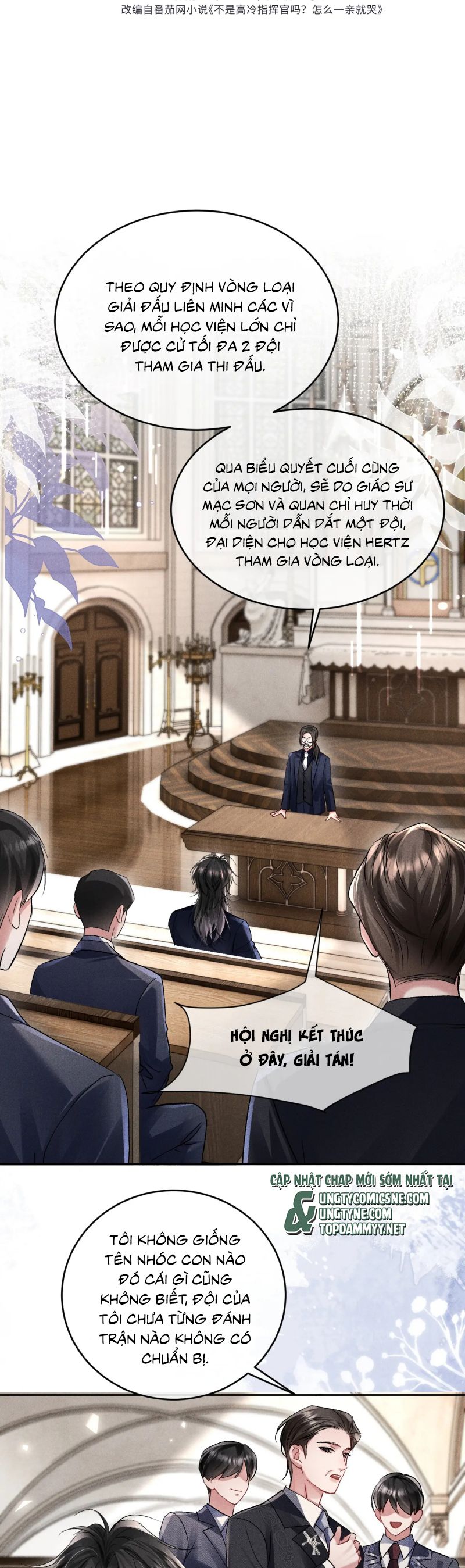Quan Chỉ Huy Cao Lãnh Hễ Hôn Là Khóc Chap 19 - Next 