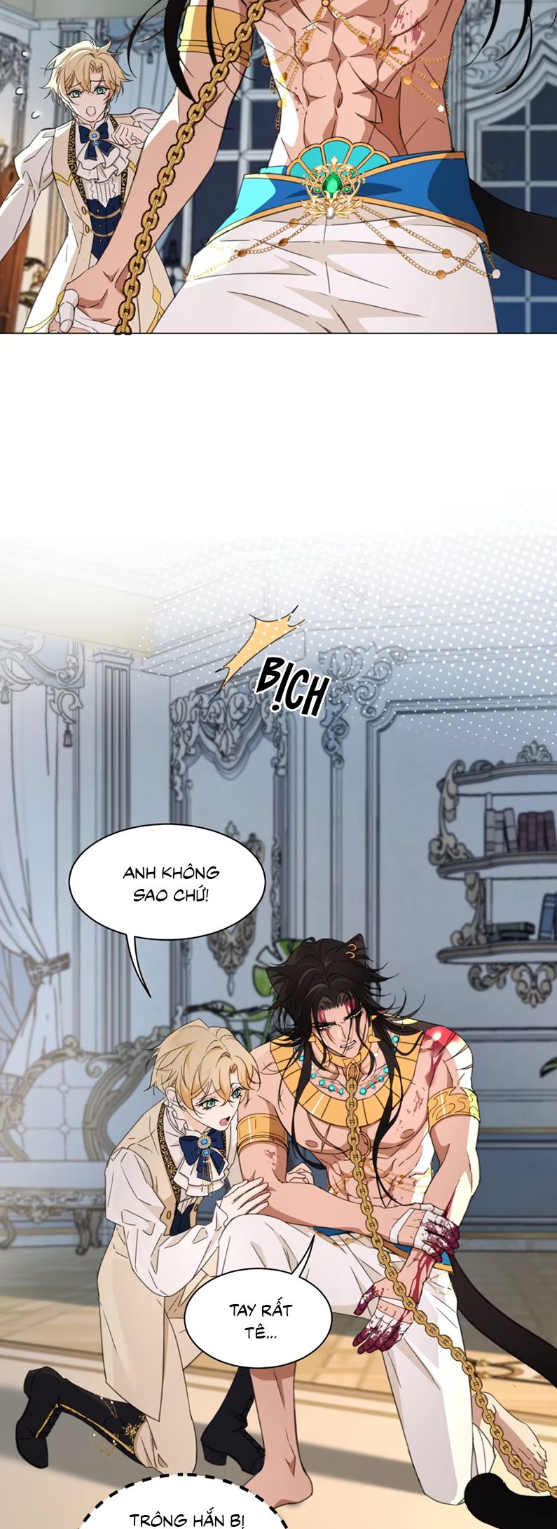 Vương Tử Bệnh Kiều Bị Báo Đen Chiếm Đoạt Đến Nghiện Chap 2 - Next Chap 3