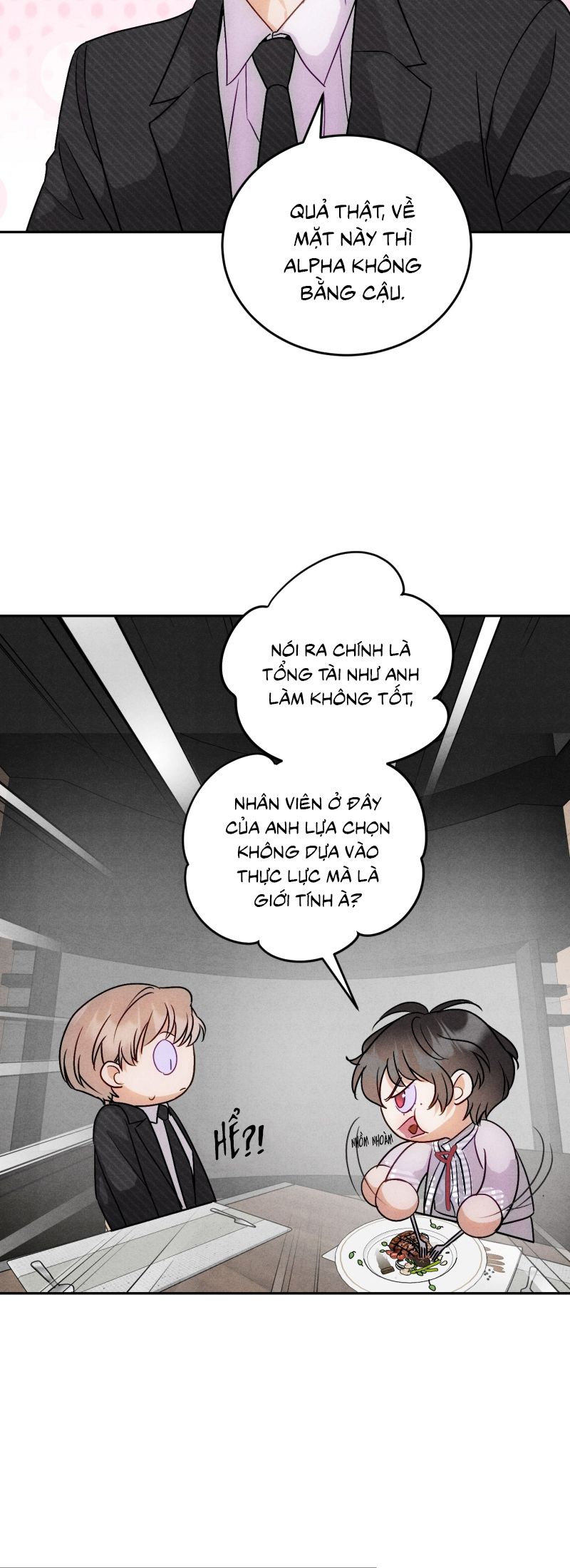 Xuyên Thành Con Ngỗng Vàng Của Đại Lão Alpha Chap 14 - Next 