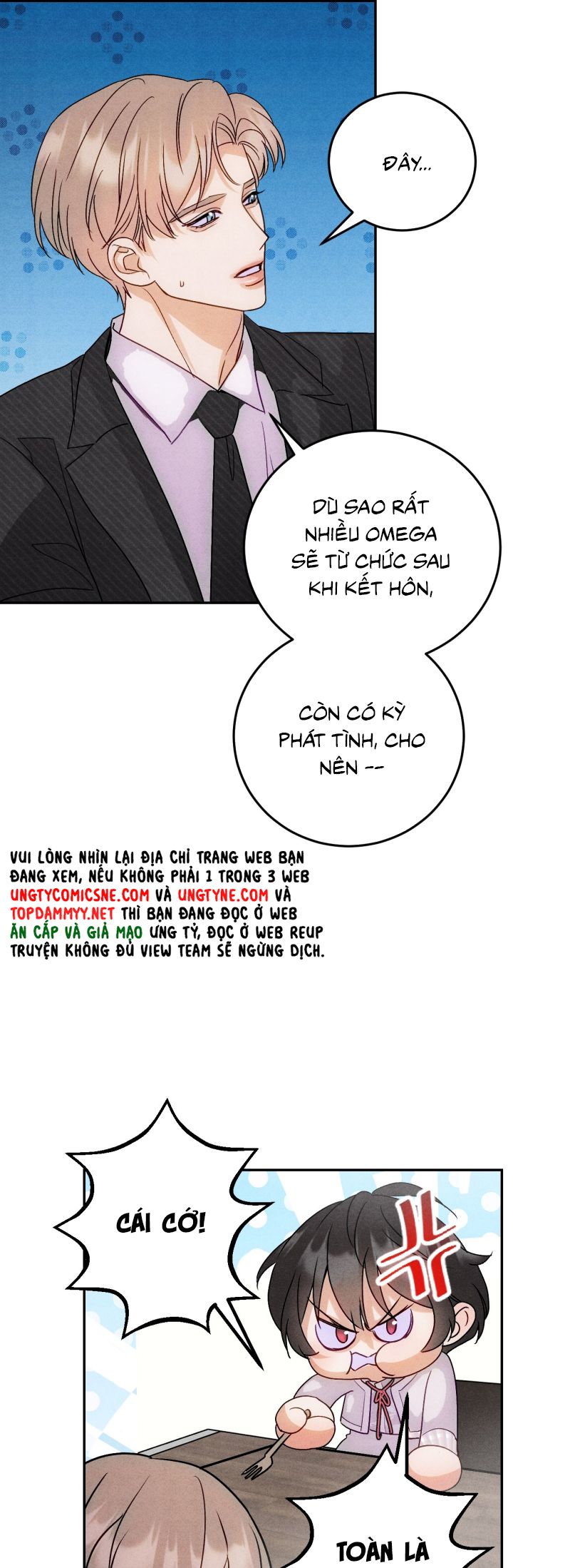Xuyên Thành Con Ngỗng Vàng Của Đại Lão Alpha Chap 14 - Next 