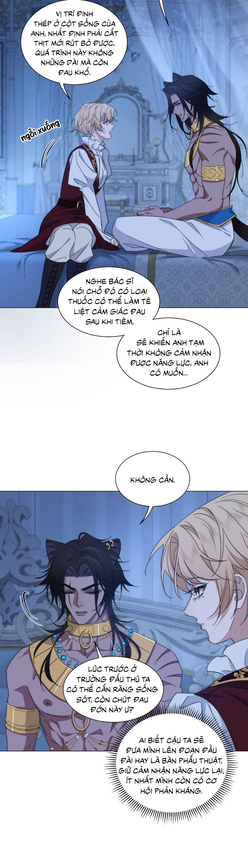 Vương Tử Bệnh Kiều Bị Báo Đen Chiếm Đoạt Đến Nghiện Chap 4 - Trang 2