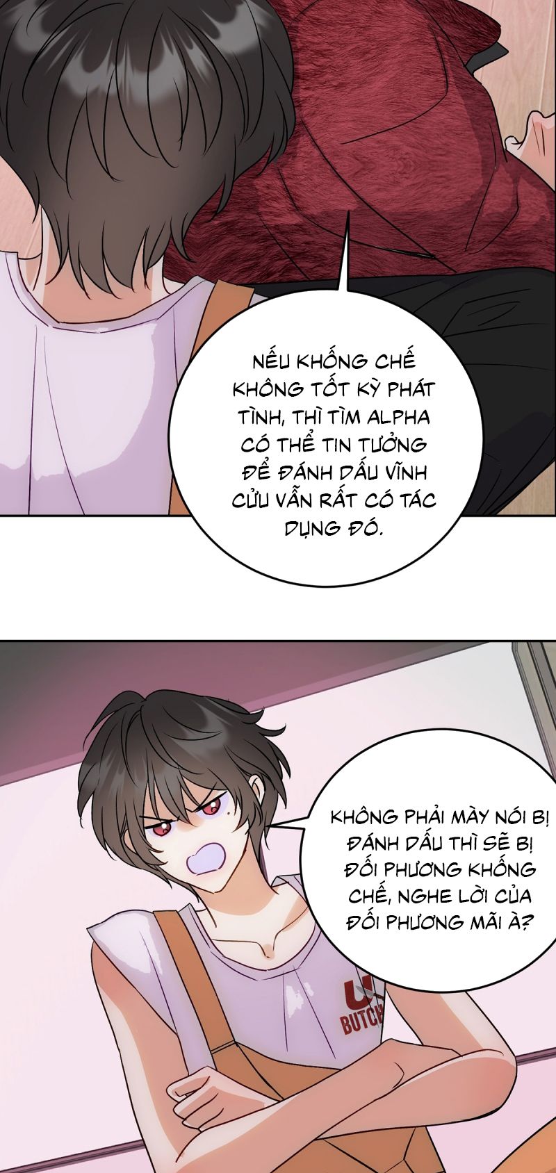 Xuyên Thành Con Ngỗng Vàng Của Đại Lão Alpha Chap 16 - Next 
