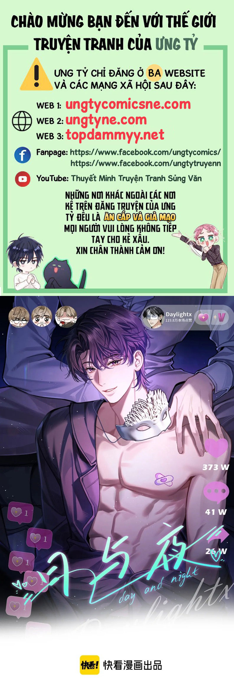 Ngày Và Đêm Chapter 3 - Trang 3